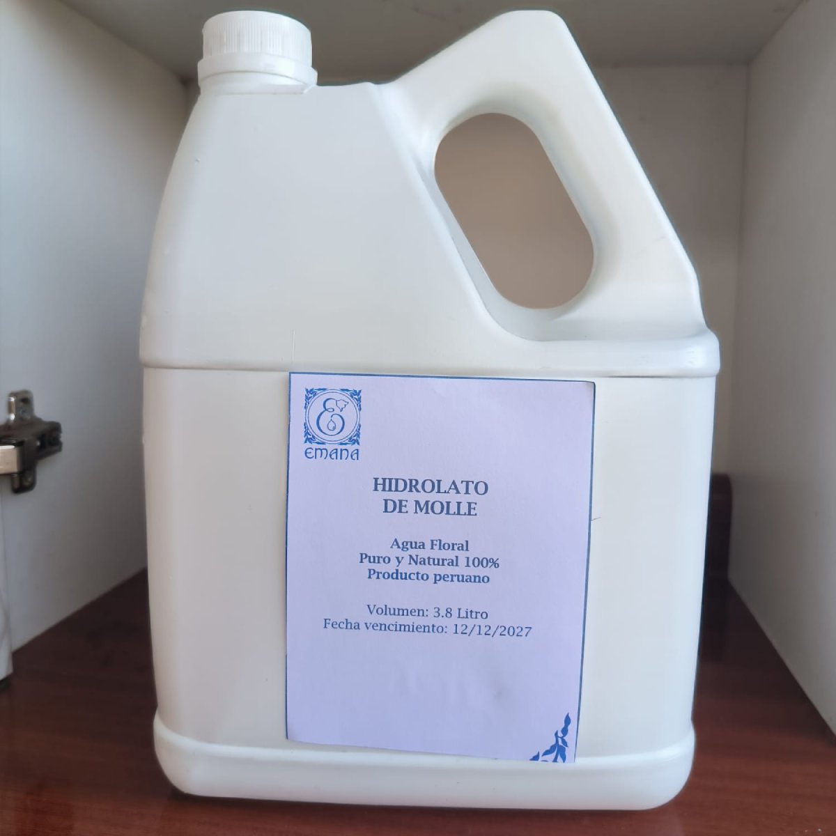 Galonera Hidrolato de Molle 3,8 L