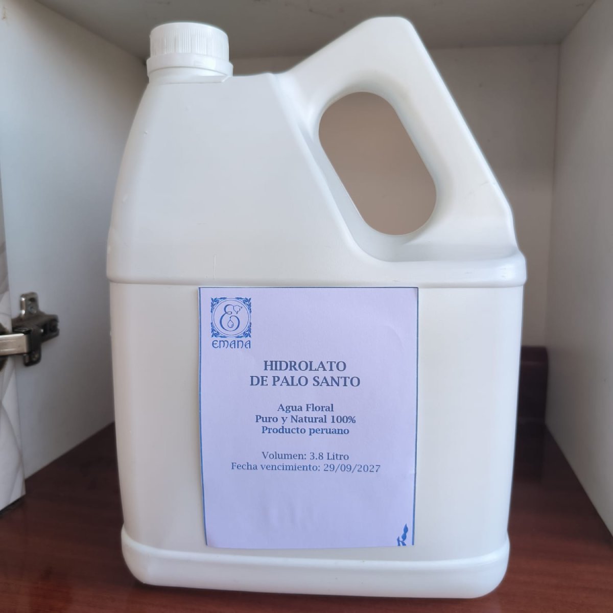 Galonera Hidrolato de Palo Santo 3,8 L